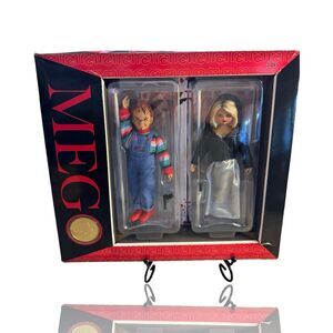 Mego 8" Chucky & Tiffany Action Figure 2-Pack Horror Collection